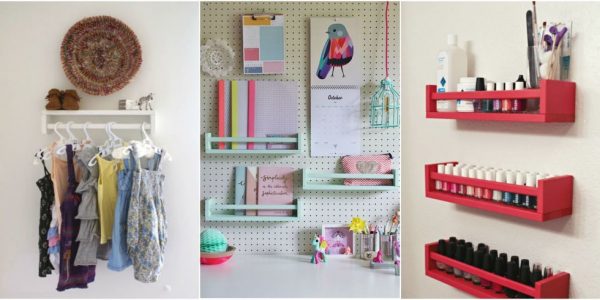 Ideas para decorar con el estante especiero bevkam de ikea