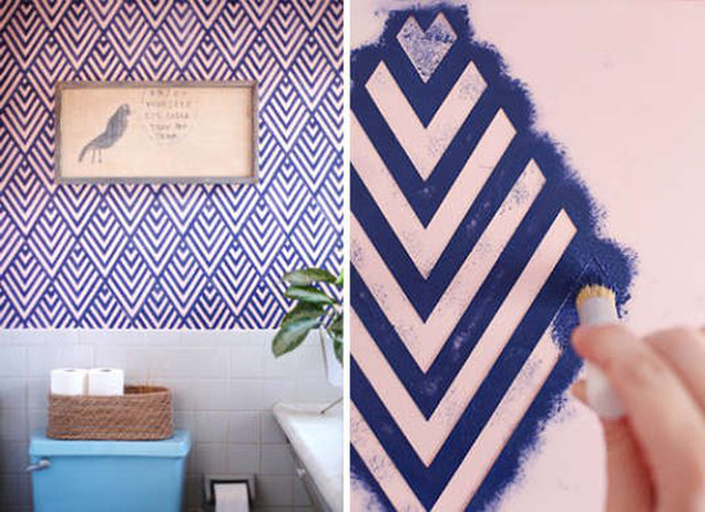 13 maneras de decorar las paredes del baño