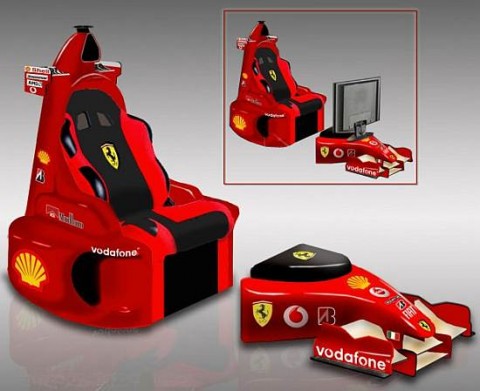 El sillón Ferrari 1