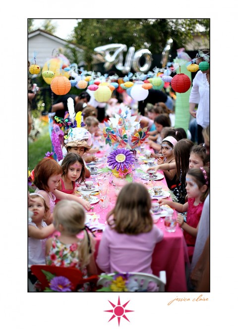 Decoración de Alice in Wonderland para los cumpleaños-10