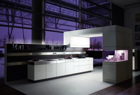 Cocinas modernas en color violeta y púrpura-01