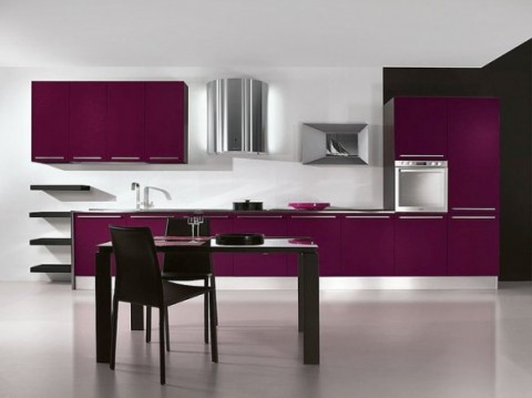 Cocinas modernas en color violeta y púrpura-08