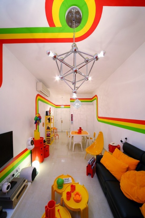 La casa Arco Iris, una propuesta fresca y diferente24