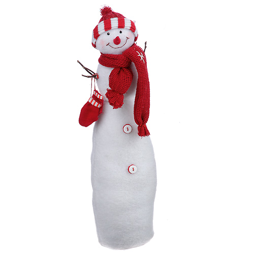 Muñeco-de-nieve-decoración-navideña-jardín | Guía para Decorar