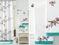 imagen Ideas: Cortinas de baño muy chic