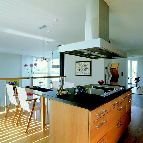 Una isla en la cocina