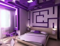 imagen Decora la habitación con el color violeta