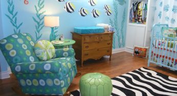 Una habitación bajo el mar para bebés