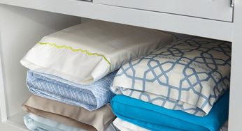 Consejo práctico para almacenar tu ropa de cama