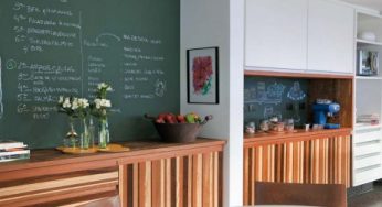Decora la cocina con pintura de pizarra