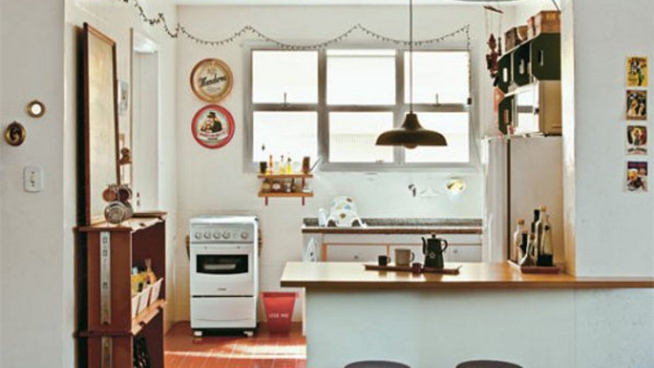Cocina Americana Para Apartamentos Pequenos