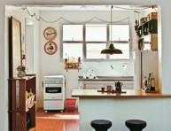 imagen Cocina americana para apartamentos pequeños