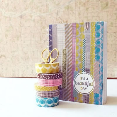 Decorar con cinta washi 6