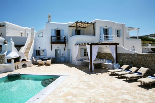 Casa de vacaciones de estilo griego 8