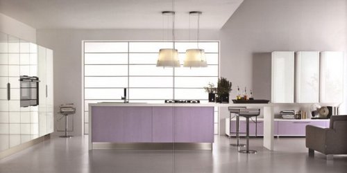 Inspiración de interiores en color violeta