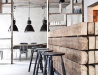 imagen Un restaurante en estilo industrial