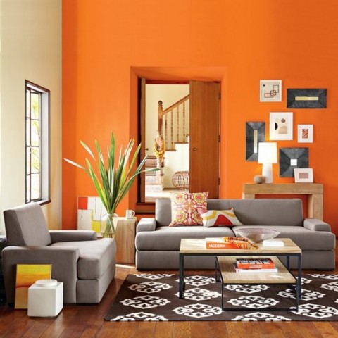 Decorar con el color naranja 1