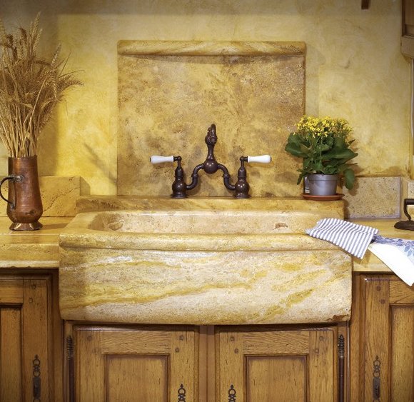 Fregaderos de cocina de estilo rústico