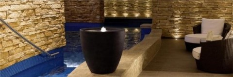 Decorar con fuentes de agua 3