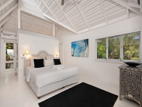 Una cabaña en la playa