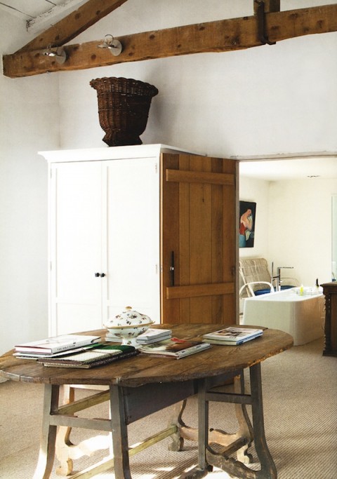 Una vieja granja en el País vasco francés