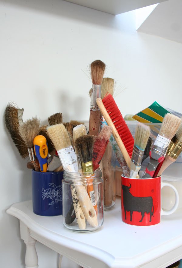 Un taller de manualidades en casa