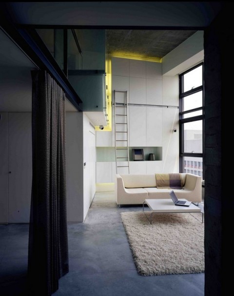Loft moderno y minimalista 2