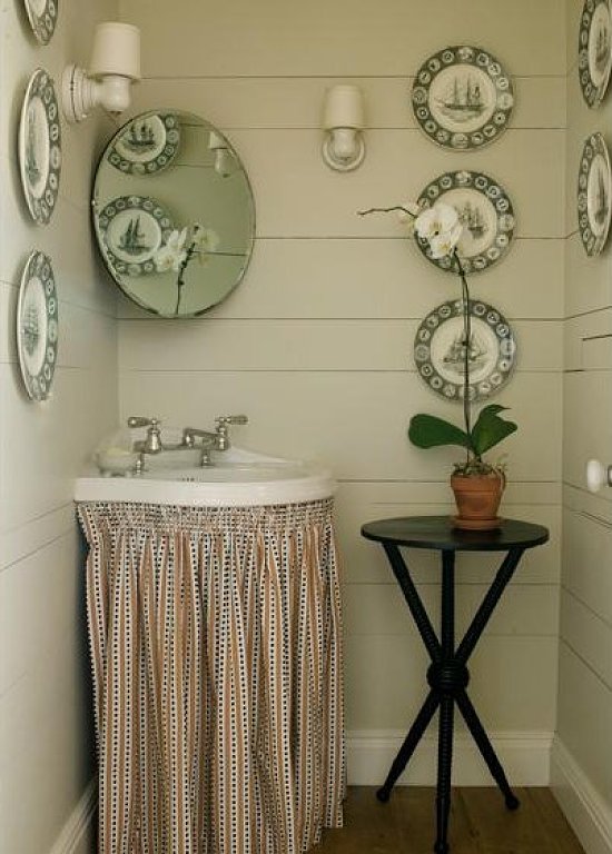 Estilo vintage en el baño