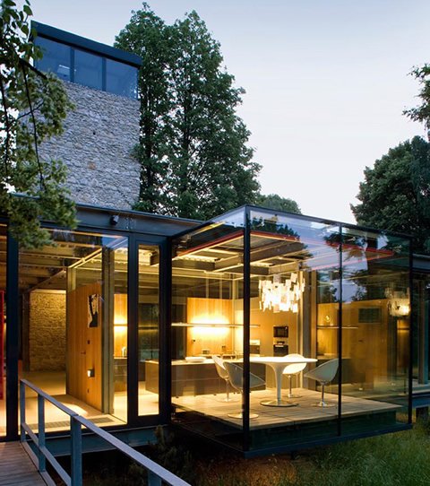 Casa de cristal y en armonía con la naturaleza-01