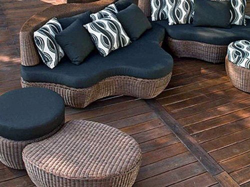 Muebles de ratán y mimbre