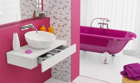 Decoración de interiores en rosa 6