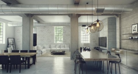 Loft de estilo industrial 1