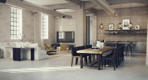 Loft de estilo industrial 3