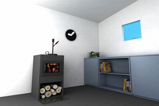 Mini casa prefabricada ecosostenible