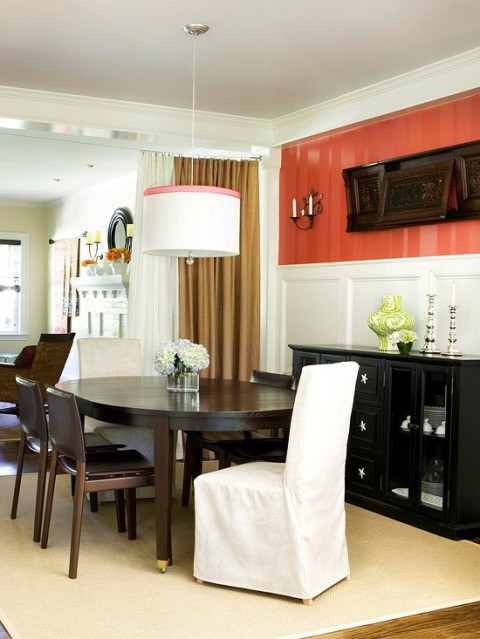 Ten un aparador en el comedor