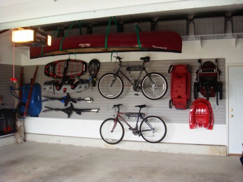 Ideas para organizar el garage