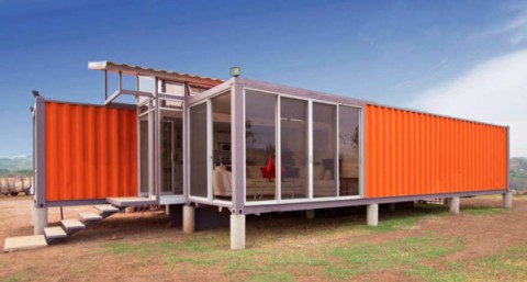 Casas de diseño con contenedores de transporte