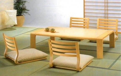 Los detalles para un comedor de estilo japon s