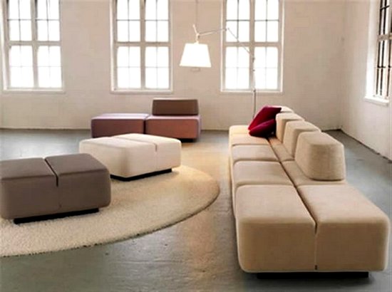 sofas-modulares-modernos-y-coloridos-06 | Guía para Decorar