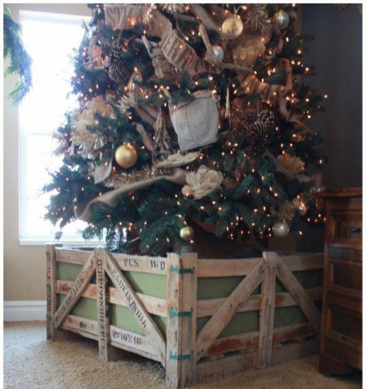 Base árbol navideño 5