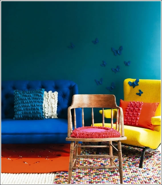 Decorar con colores neón 8