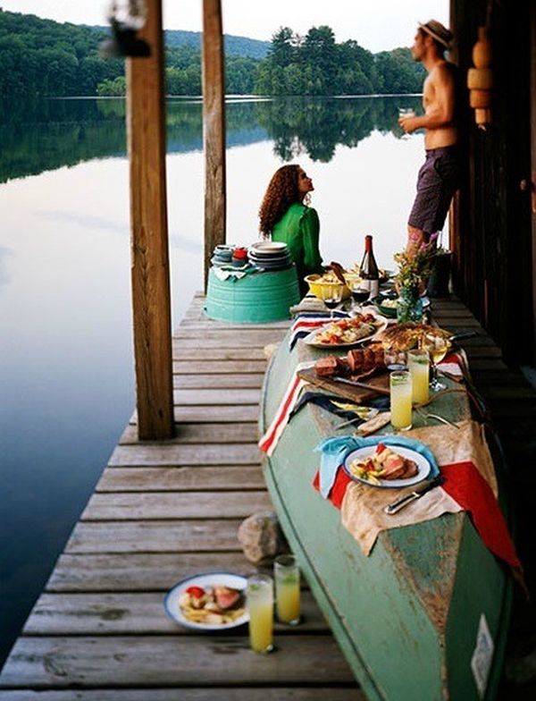 Una canoa para decorar 13