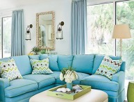 imagen Una vivienda más luminosa con el color azul turquesa