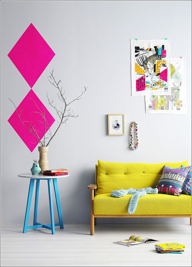 Decorar con colores neón