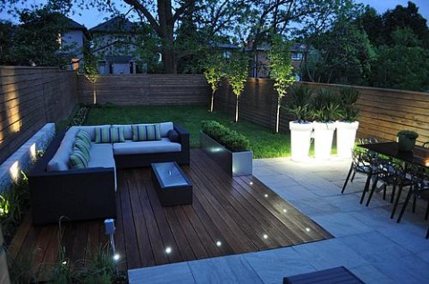 Decorar con luces LEDS los exteriores 6