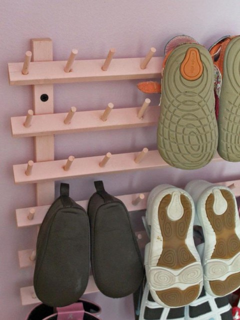 25 ideas para almacenar el calzado