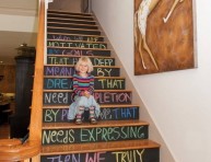 imagen 23 ideas DIY para decorar las escaleras