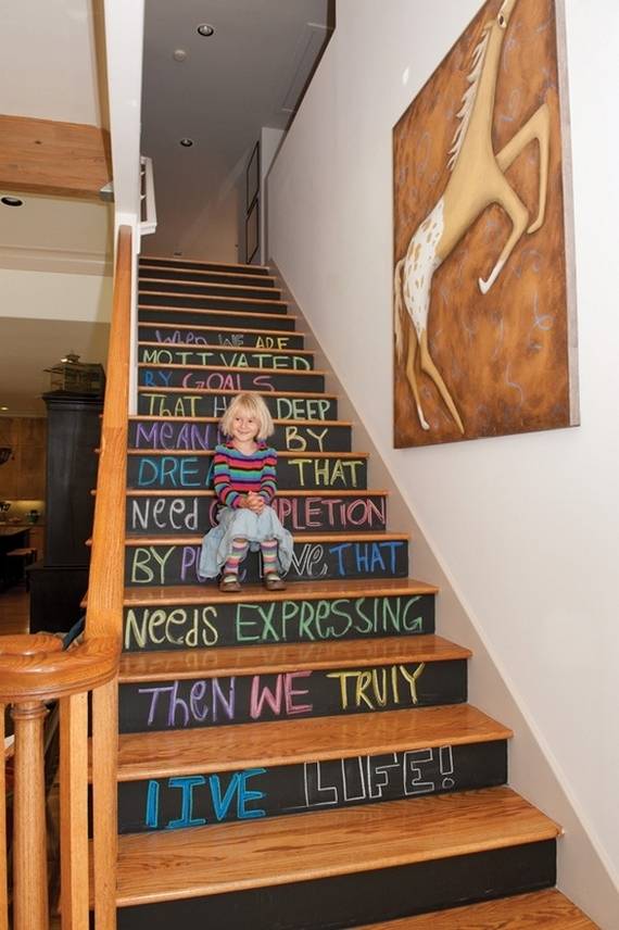 Ideas DIY escaleras 21