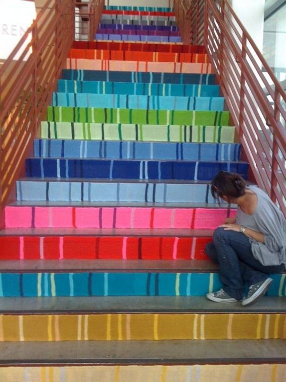 Ideas DIY escaleras 7