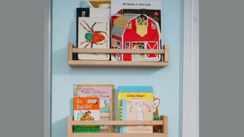 Ideas de almacenamiento para los objetos de los peques